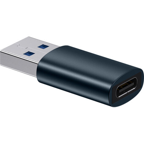 Adaptateur USB 3.1 OTG vers USB-C bleu