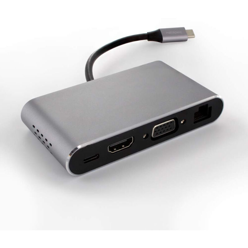 Metronic - Hub usb-c 8 en 1 Adaptateur Multiport