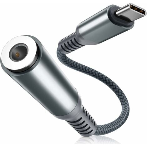 Adaptateur USB C Jack 3,5mm - Convertisseur Audio pour Samsung Galaxy S20, Note 20, iPad Pro, et Plus