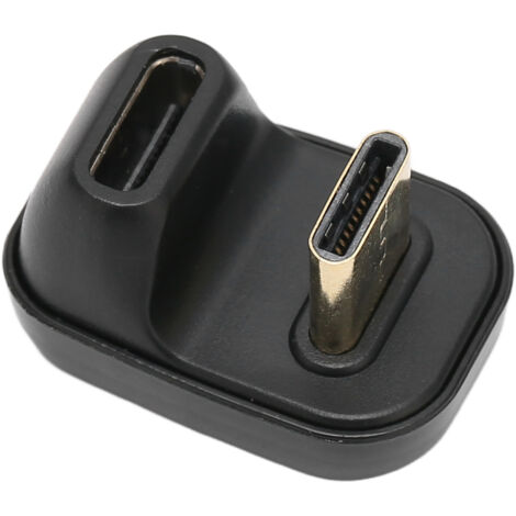 Adaptateur USB-C Mâle vers Femelle Haute Vitesse 40 Gbps, Support 8K 60Hz, Charge Rapide PD 100W, Convertisseur Type C Universel