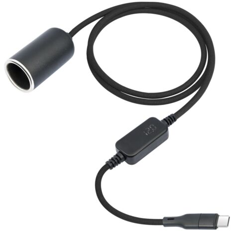 Adaptateur USB-C PD 18W pour voiture, convertisseur allume-cigare vers USB Type C 12V