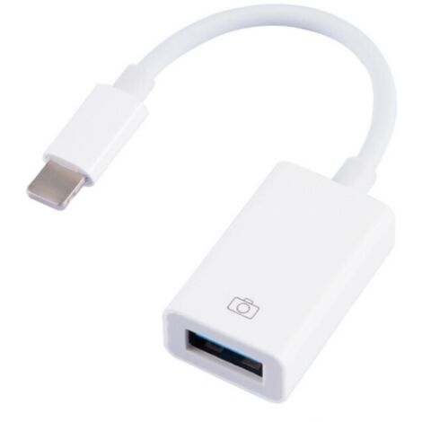 Adaptateur USB-C vers Lightning pour iPhone - Connexion OTG USB 3.0 Rapide.