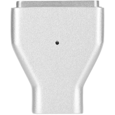 Adaptateur USB-C vers Magnétique 140W Charge Rapide PD avec Indicateur LED en Alliage de Zinc pour MacBook, Angle Droit