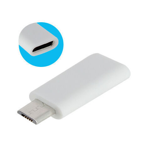 Adaptateur USB C vers Micro USB Femelle / Male – Convertisseur pour Câble Charge et Synchro