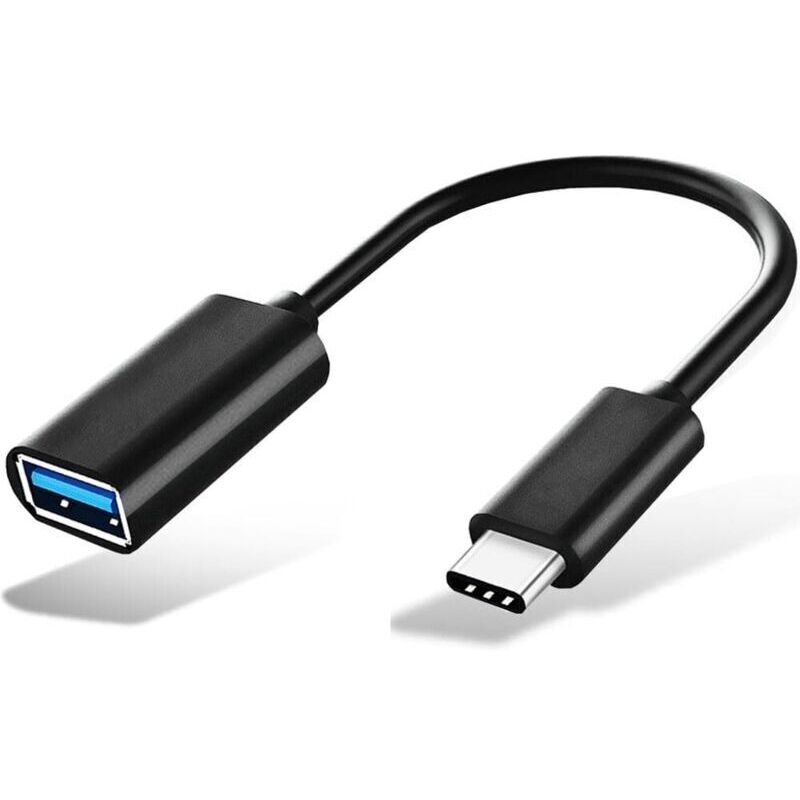 Adaptateur USB C vers USB 3.0, 5Gbps Câble OTG USB Type C Mâle vers USB A Femelle, Compatible avec iPhone 16 Pro Max/15 Pro Max Plus, iPad Pro,