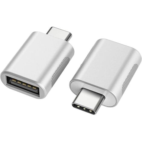 adaptateur Usb C Vers Usb (paquet De 2), Adaptateur Usb-c Vers Usb 3.0, Adaptateur Usb Type-c Vers Usb, Adaptateur Thunderbolt 3 Vers Usb Femelle