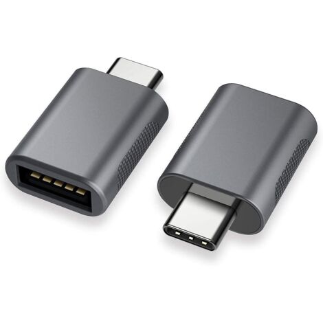 adaptateur Usb C Vers Usb (paquet De 2), Adaptateur Usb-c Vers Usb 3.0, Adaptateur Usb Type-c Vers Usb, Adaptateur Thunderbolt 3 Vers Usb Femelle