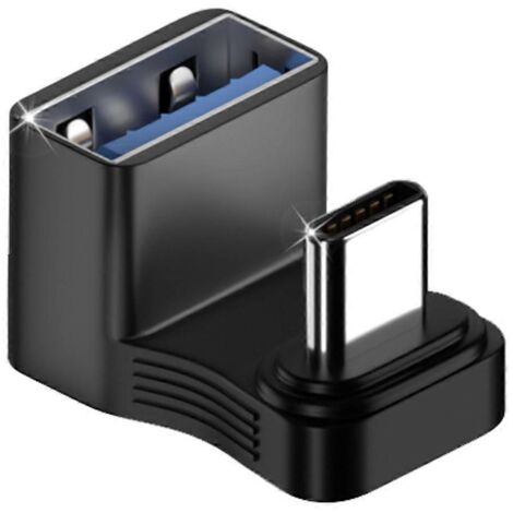 Adaptateur USB Femelle vers USB Type C OTG pour Chargeur et Ordinateur Portable