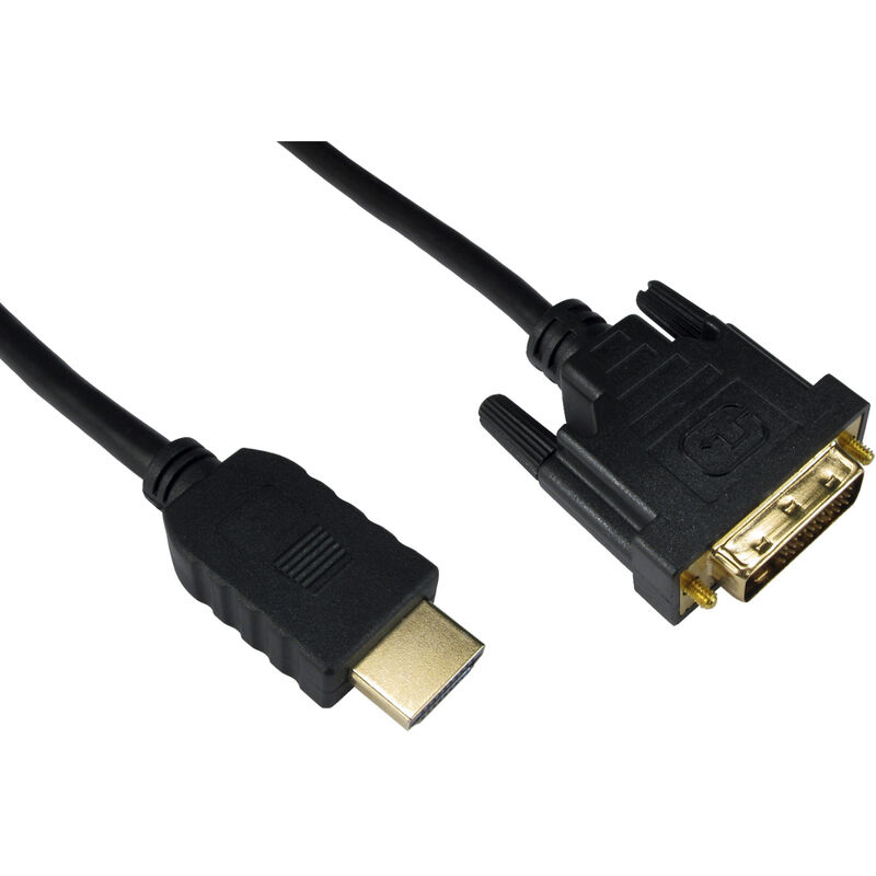 Câble HDMI RS PRO 7m, HDMI vers DVI-D, HDMI Mâle DVI-D Mâle ( Prix pour 1 )