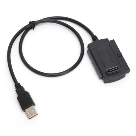 Adaptateur USB vers SATA Externe 2.0 pour Disque Dur/SSD, Transfert de Données Facile pour PC et TV