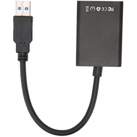 Adaptateur USB3.0 vers HDMI Mâle/Femelle - Convertisseur Haute Définition Sans Pilote