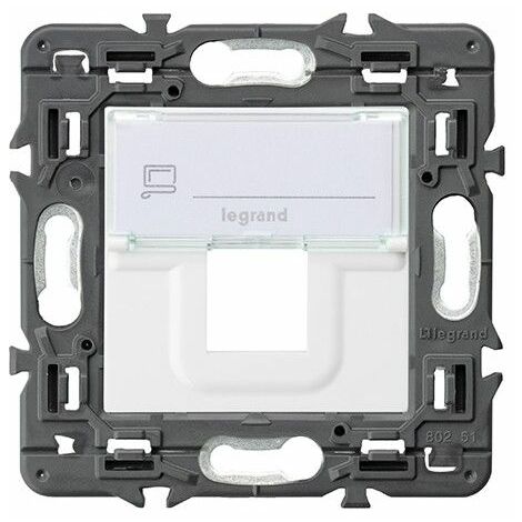 Adaptateur VALENA NEXT 1xRJ45 Keystone blanc LEGRAND 741277