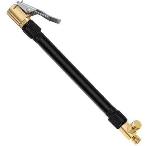 Adaptateur Valve Outils pour Valves de Pneus avec 2 Embout de Gonflage Laiton Embout Gonfleur Paddle Gonflage Valve Raccord pour Compresseur Accessoires De Pompe Voiture Vlo Moto