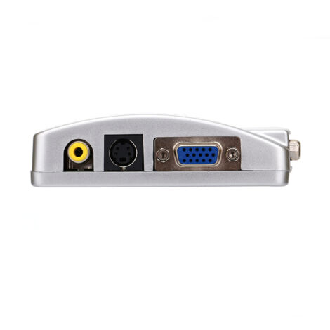 Adaptateur VGA vers RCA pour PC Portable - Convertisseur Vidéo Universel pour Télévision