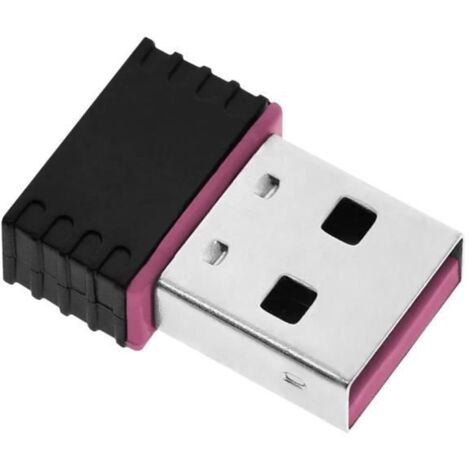 Adaptateur WiFi 100Mbps Carte Externe USB Sans Fil Dongle Antenne Intégrée Ethernet Compatible Windows 10-8-7