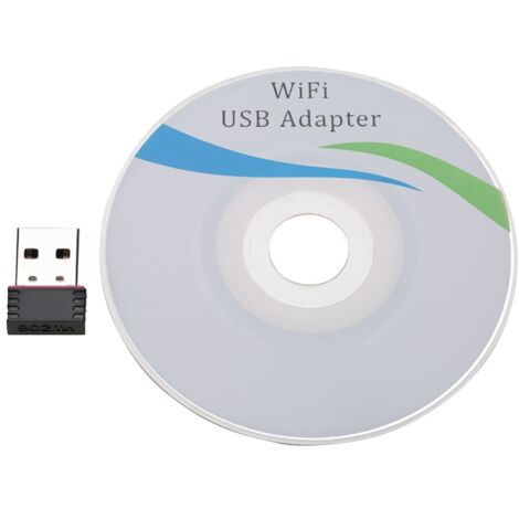 Adaptateur WiFi USB 2.0 Haute Vitesse 300Mbps, Récepteur Émetteur sans Fil pour PC
