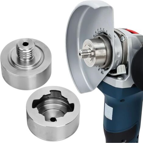 Adaptateur X-LOCK vers filetage M14 : adaptateur en acier inoxydable XLOCK pour meuleuse d'angle, précision et stabilité, adaptateur pour lame de coupe de meuleuse d'angle, adaptateur de