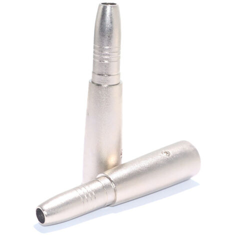Adaptateur XLR symétrique microphone/haut-parleur à trois conducteurs de 6,5 mm à noyau en cuivre (fiche de conversion femelle 6,35 mm vers XLR femelle)