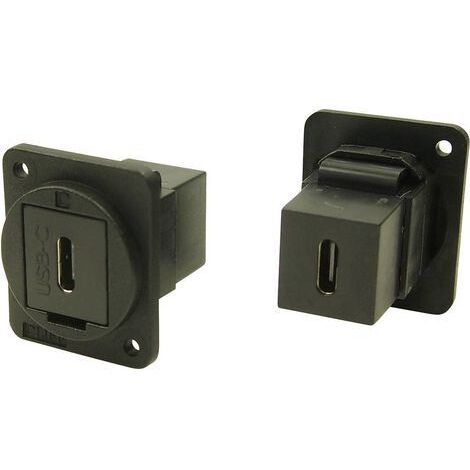Adaptateur XLR USB C femelle vers USB C femelle Adaptateur/prolongateur CP30201X CP30201X Cliff Contenu: 1 pc(s)