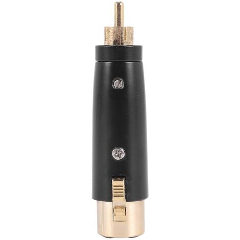 Adaptateur XLR vers RCA, adaptateur RCA mâle vers XLR mâle femelle, adaptateur XLR vers RCA
