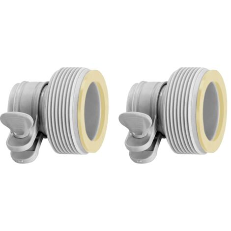 Adaptateurs B 2 pcs pour tuyaux 32 mm à 38 mm INTEX