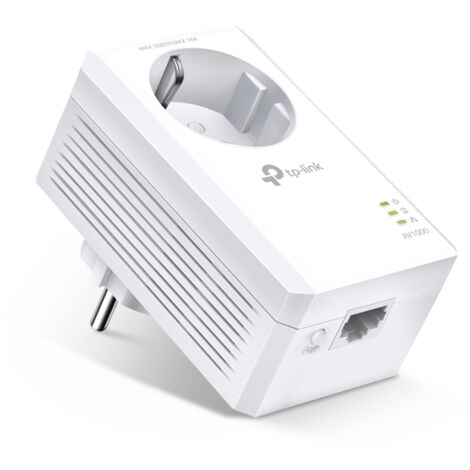 Adaptateurs CPL TP-LINK AV1000 Gigabit Passthrough Powerline Adapter