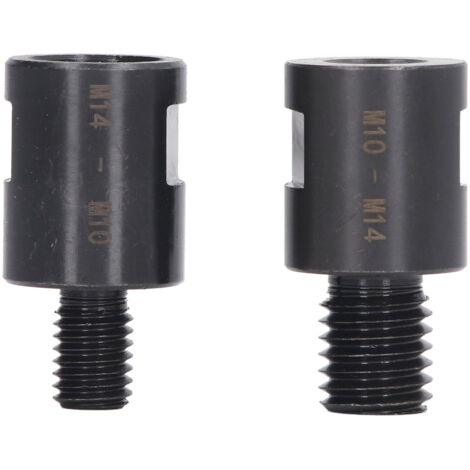 adaptateurs de forets filetés M10 vers M14 et rallonge M10 vers M14 pour perceuse à angle.