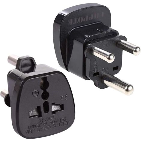 adaptateurs de Voyage pour Afrique du Sud Type M (Lot de 2)