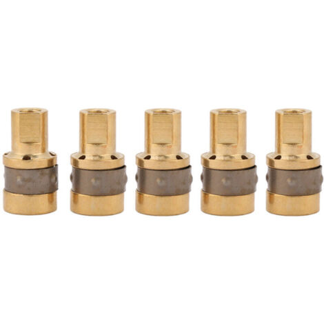 Adaptateurs d'embout de diffuseur de gaz 169716 pour pistolet de soudage MIG Miller M-10/15 Hobart (5 pièces)