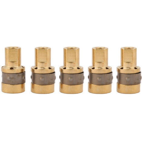Adaptateurs d'embout de diffuseur de gaz 169716 pour pistolet de soudage MIG Miller M-10/15 Hobart (5 pièces)
