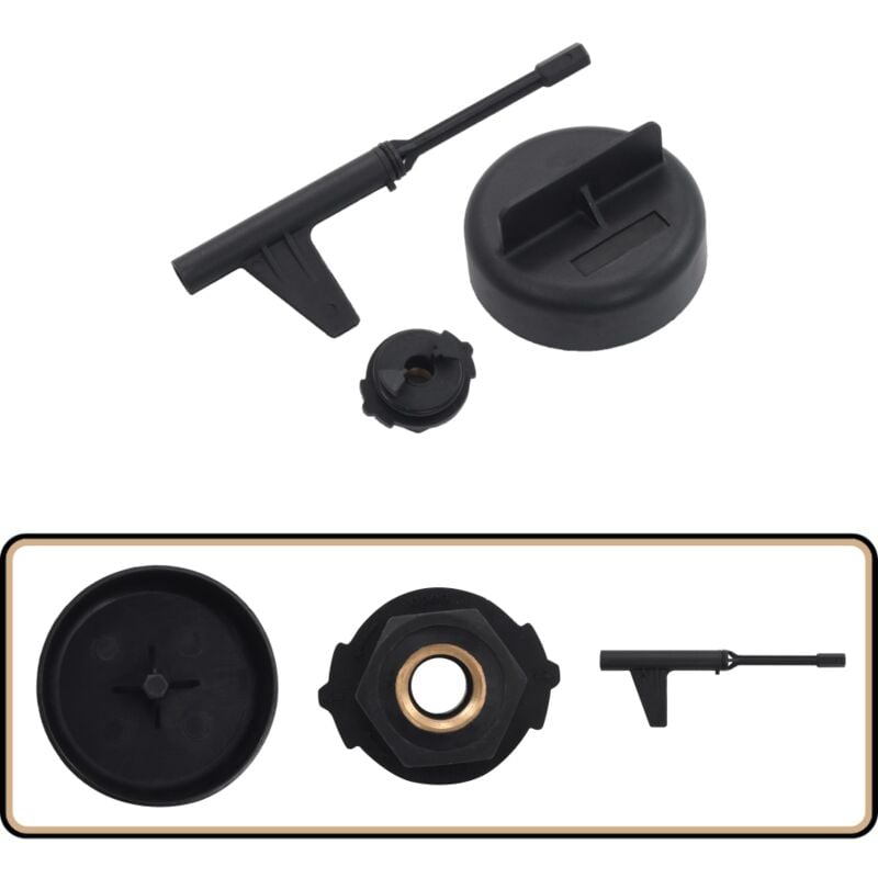 Vidaxl - Adaptateurs d'huile de Mercedes Benz 9G Tronic Transmission 725 - Vidange Huile Mercedes Benz - Outil Vidange Automatique - Kit Entretien