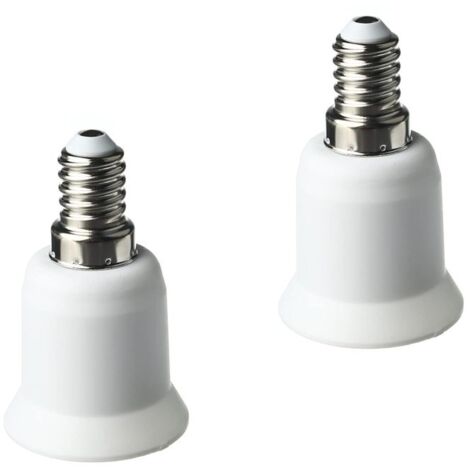 Adaptateurs E14 vers E27 , Convertisseur pour lustre , Lot de 2
