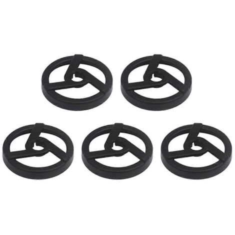 Adaptateurs pour disques vinyle 5 pièces 38 mm 7 pouces 45 tours/minute pour platine vinyle