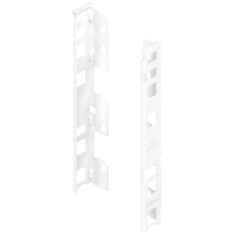 Blum Support de paroi arrière en bois LEGRABOX hauteur C (193 mm) gauche/droite blanc satiné mat 5 pièces