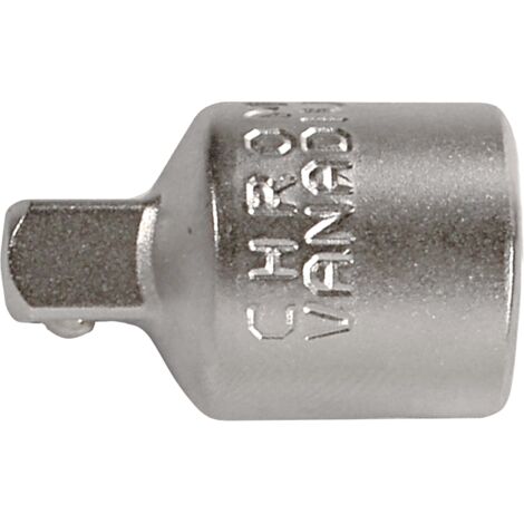 Adapter 07901SB 10 mm (3/8') Premium Chrom-Vanadium Verchromt