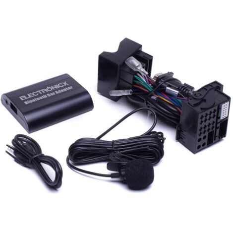 Adapter AUX Bluetooth Freisprecheinrichtung BMW, Mini Rover Flachpin