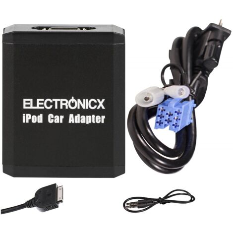Adapter AUX iPhone iPad iPod CD Wechsler Blaupunkt Radio's
