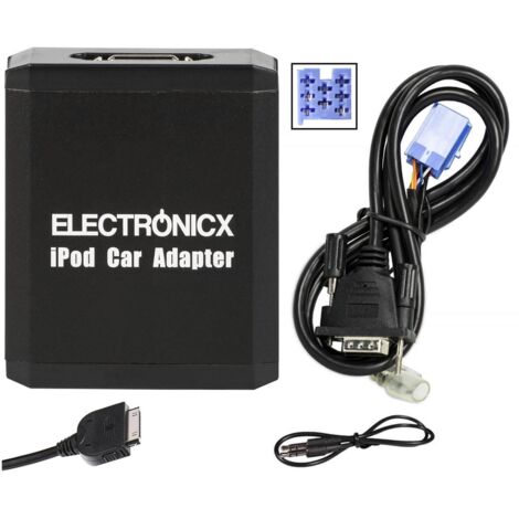 Adapter AUX iPhone iPad iPod CD Wechsler Fiat, Lancia, Alfa Romeo, Maserati 8 Pin