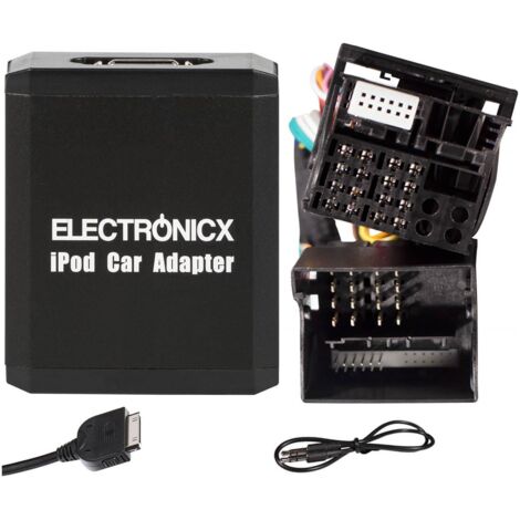 Adapter AUX iPhone iPad iPod CD Wechsler Ford 12 + 40 Pin