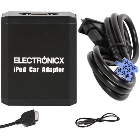 Adapter AUX iPhone iPad iPod CD Wechsler Smart, Fiat, Lancia 8 Pin