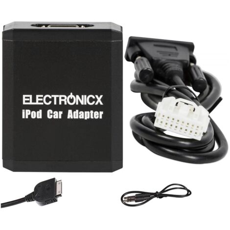 Adapter AUX iPhone iPad iPod CD Wechsler Toyota Lexus 5+7 Pin groß