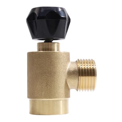 Adapter for CO2 Soda WaterSparkler DUO Tank Canister Conversion for Soda Machine,Gold+Black