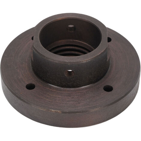 Adapter pour mandrin de tour à bois - Support de tête avec trou de 33mm, adaptateur de siège de spindle en acier, longueur 33mm pour projets de tournage, couleur cuivre, inclut 1 adaptateur.