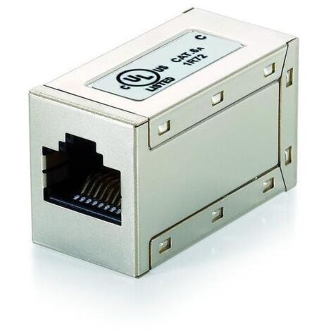 Adapter rj45 cat.6a buchse buchse adapter