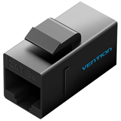 Adapter rj45 stecker vdd-b07-b cat5e utp/ rj45 buchse - rj45 buchse/ schwarz