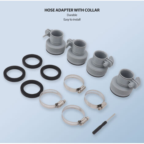 Adapter Typ B für Intex FIT ARU Gewindepumpen – Klemmbefestigungsadapter