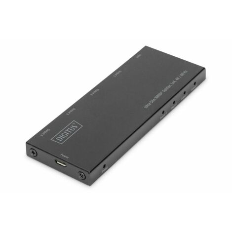 Adapter Ultra Slim 4K HDMI Audio/Video Splitter 4xHDMI DIGITUS