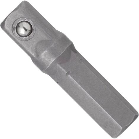Adapter ∙ V2452N ∙ Attacco esagonale, massiccio, 1/4 di pollice (6,3 mm) ∙ Attacco quadro, massiccio, 1/4 di pollice (6,3 mm) ∙ 25 mm