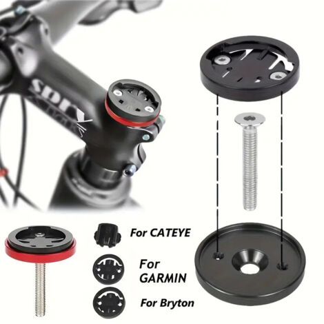 Adapter zur Montage eines Fahrradcomputers am Fahrradvorbau