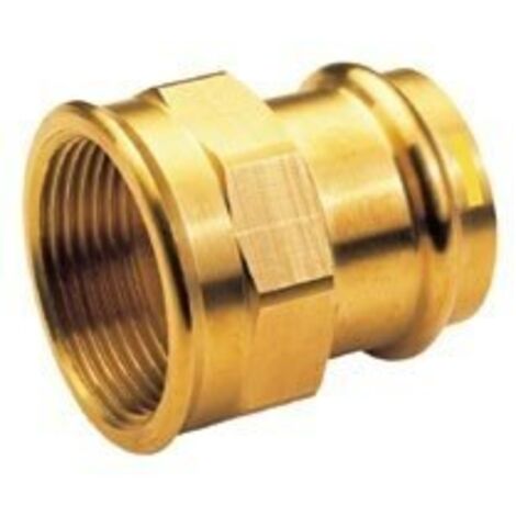 Adapterhülse 15 x 1/2 Bronze B Press Gas
